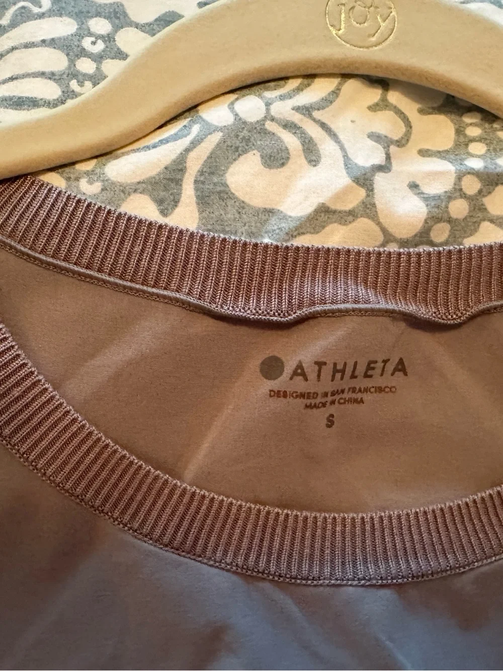 Athleta Rincon Dress, Decadent Tan, with an elasticated waistband size S - Picture 6 of 13